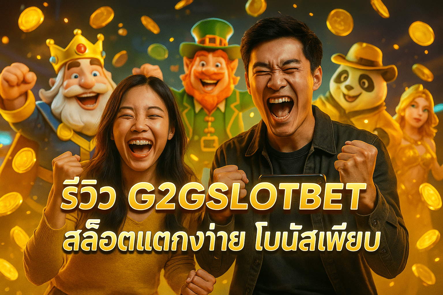 รีวิว G2GSLOTBET สล็อตแตกง่าย โบนัสเพียบ