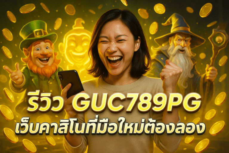 รีวิว GUC789PG คาสิโนออนไลน์ที่มือใหม่ต้องลอง